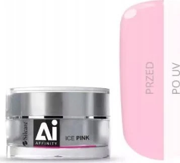 Silcare Gel Affinity Ice Rožinė, 30 g