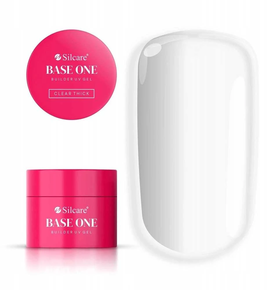 „Silcare Base One“ statybinis gelis, skaidrus, tirštas, 50 g
