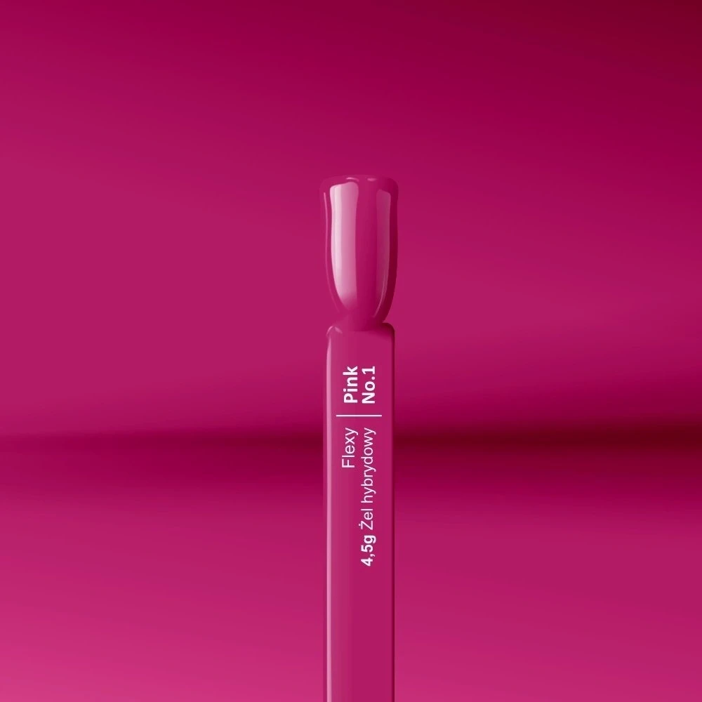 Silcare Flexy Hybrid Gel Rožinė hibridinis lakas 1 Magenta 4,5g