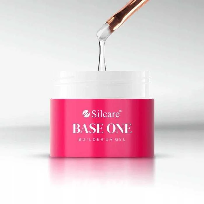 Silcare SILCARE_UV Base One nagų lako gelis, pieno kokteilis, 50 g