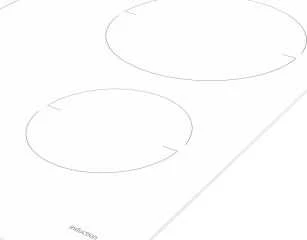 Kaitlentė Indukcinė Viryklė - Beko Įmontuojama 60 Cm, Balta 4 Zonų