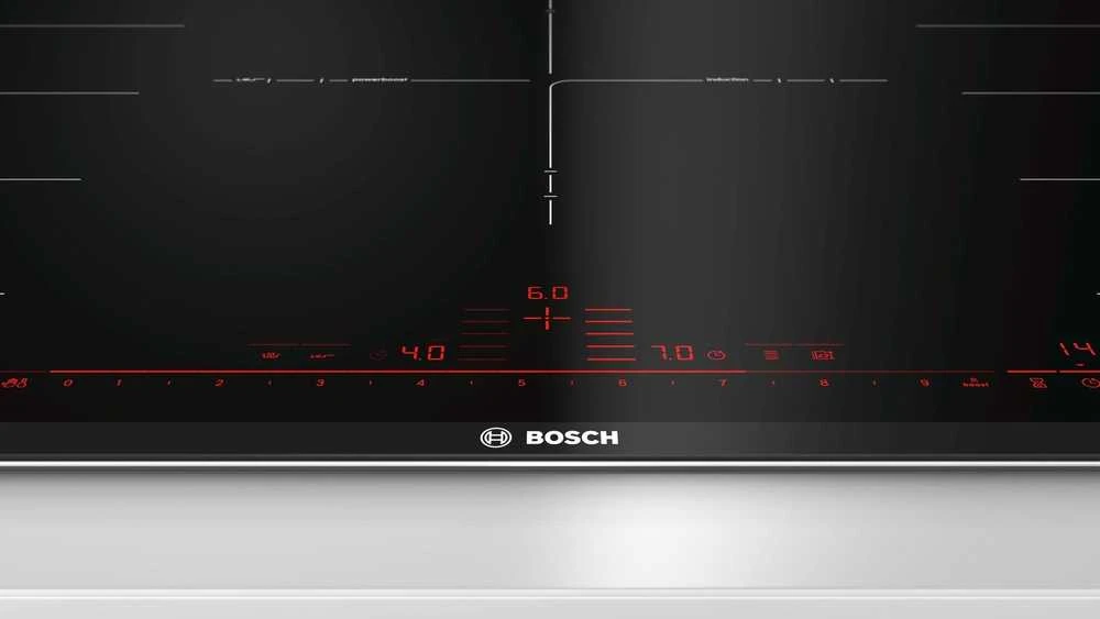 Indukcinė kaitlentė BOSCH PXV 975DC1E (5 pól grzejnych, spalva juoda)
