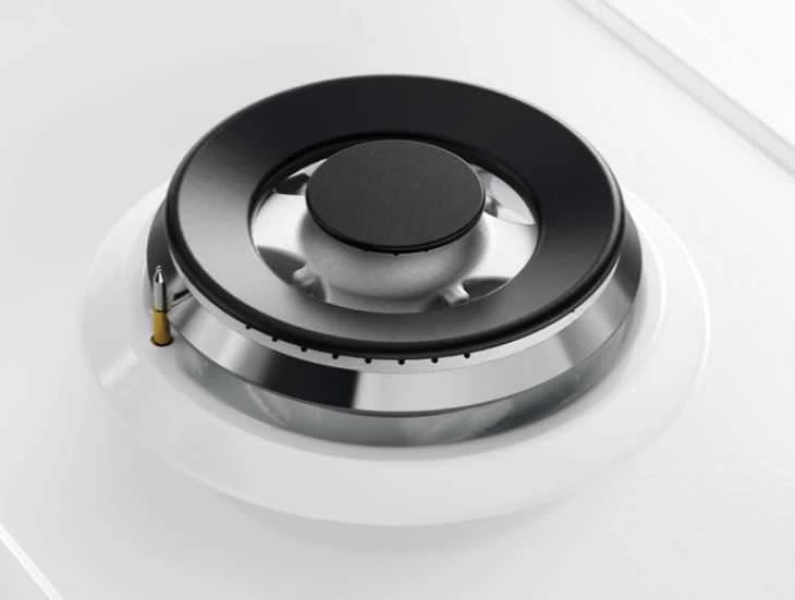 Kaitlentė Gas cooktop Electrolux EGS6436WW (4 fields, baltos spalvos)
