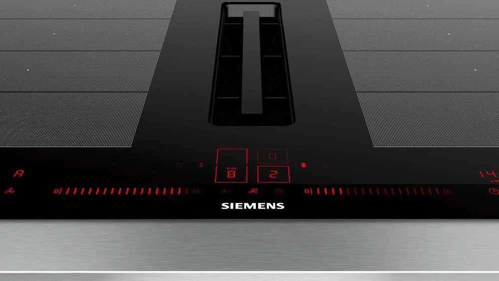 Indukcinė kaitlentė su integruotu gartraukiu Siemens EX875LX67E