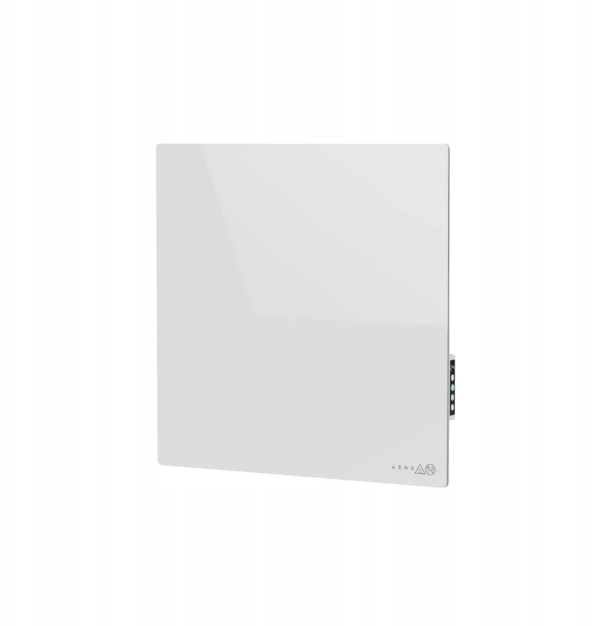 AENO GH11S Premium Eco Smart Quadro Wall Heater, 500W, EU Plug (E/F), Baltas
