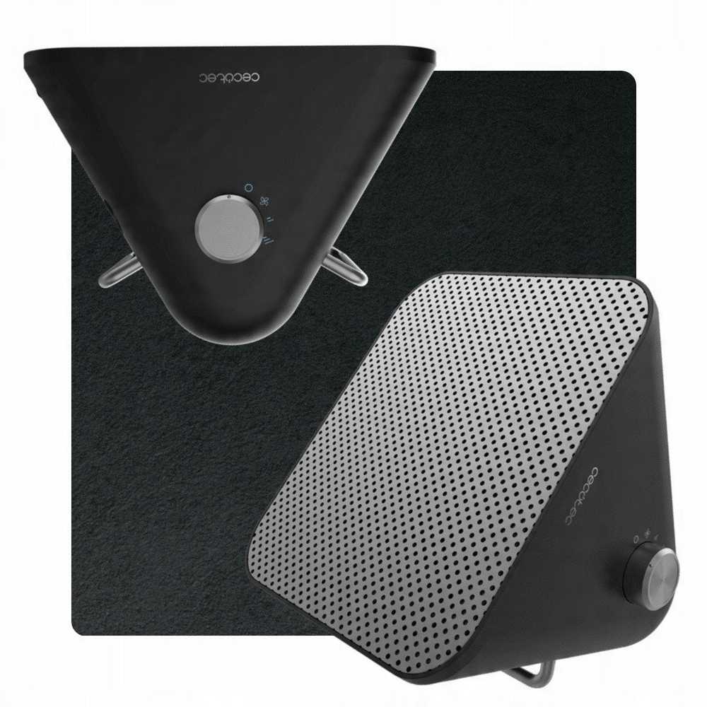Cecotec Šildytuvas ceramiczny ReadyWarm 1500 Max Ceramic Design Juodas