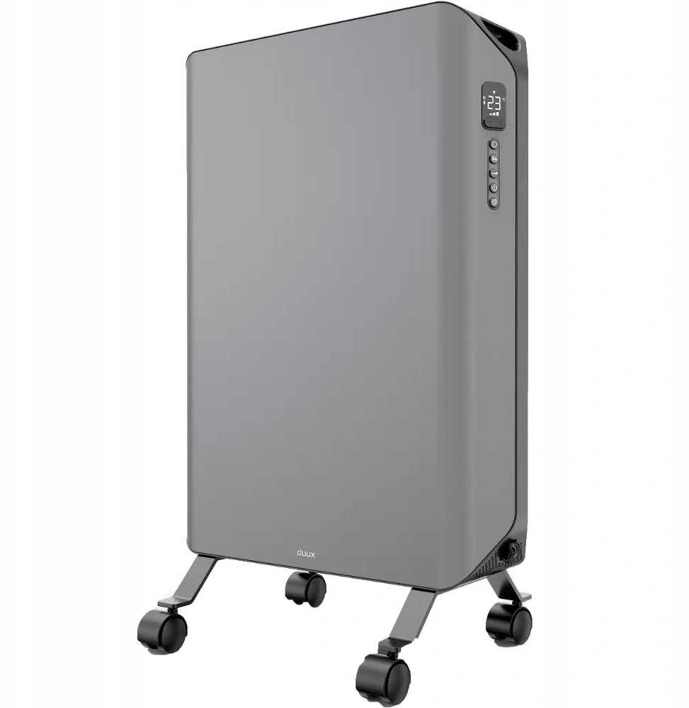 Tepalinis šildytuvas Duux Edge, 2000 W, iki 20 m², Pilkas