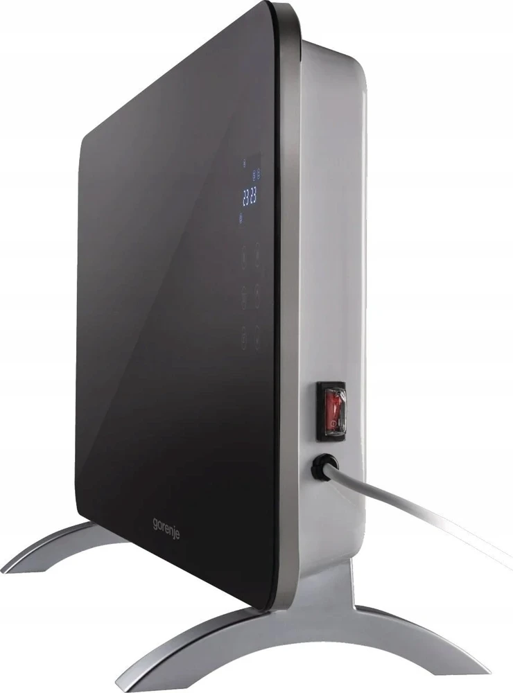 Gorenje | 2000GTPT OPTIHEAT | Konvektorius šildytuvas | 2000 W | Tinka kambariams iki 20 m² | Juodas/Nerūdijantis plienas