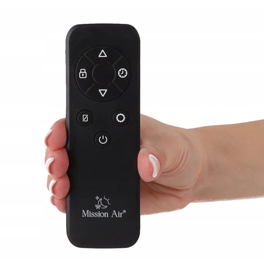 Mission Air Oslo WiFi 1500W juoda