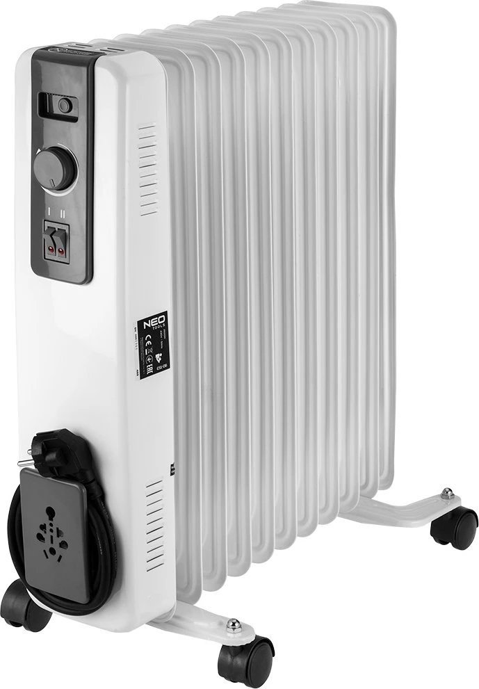 Neo Tools Alyvos radiatorius 2500W 11 briaunų