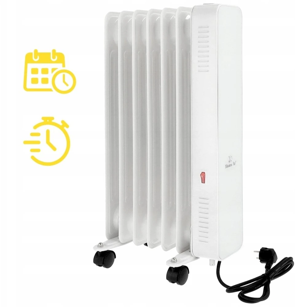 Skan Mission Air Oslo WiFi 1500W balta