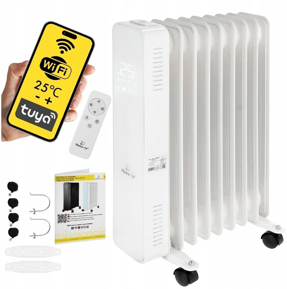 Skan Mission Air Oslo WiFi 2000W balta