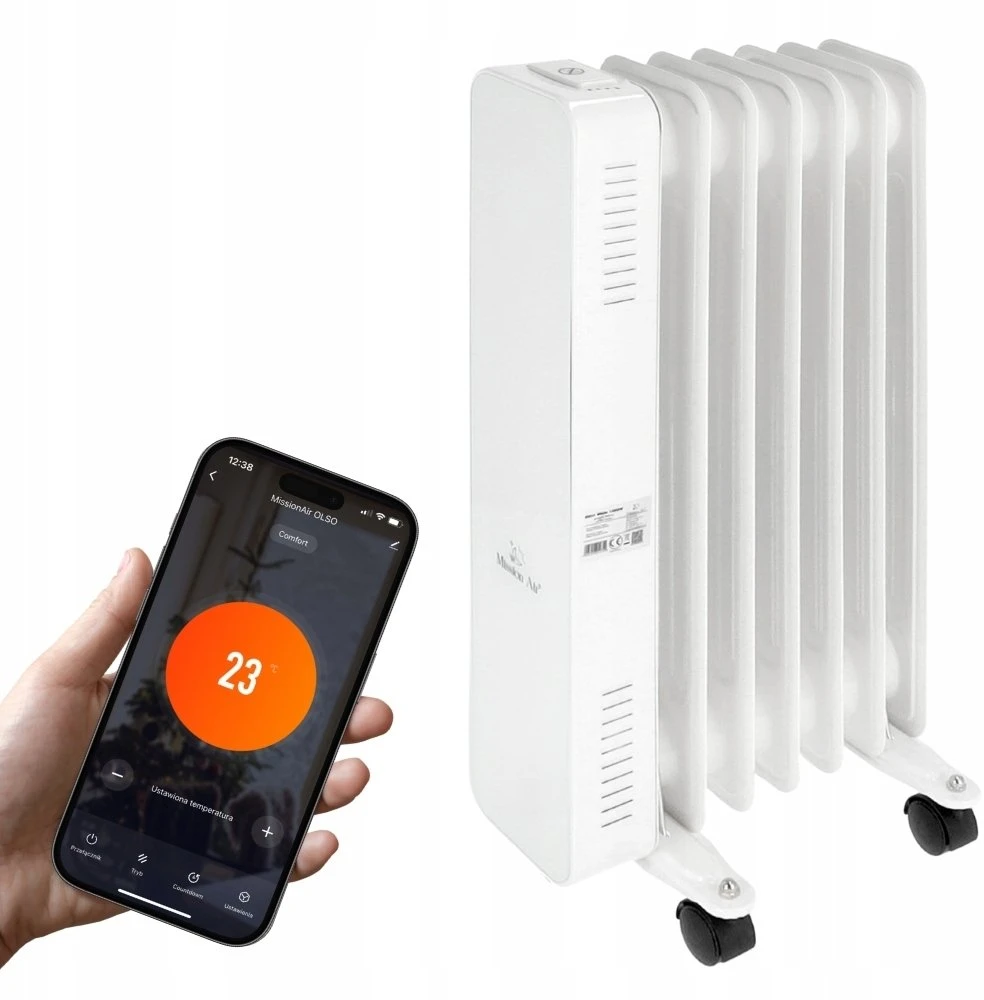 Skan Mission Air Oslo WiFi 1500W balta