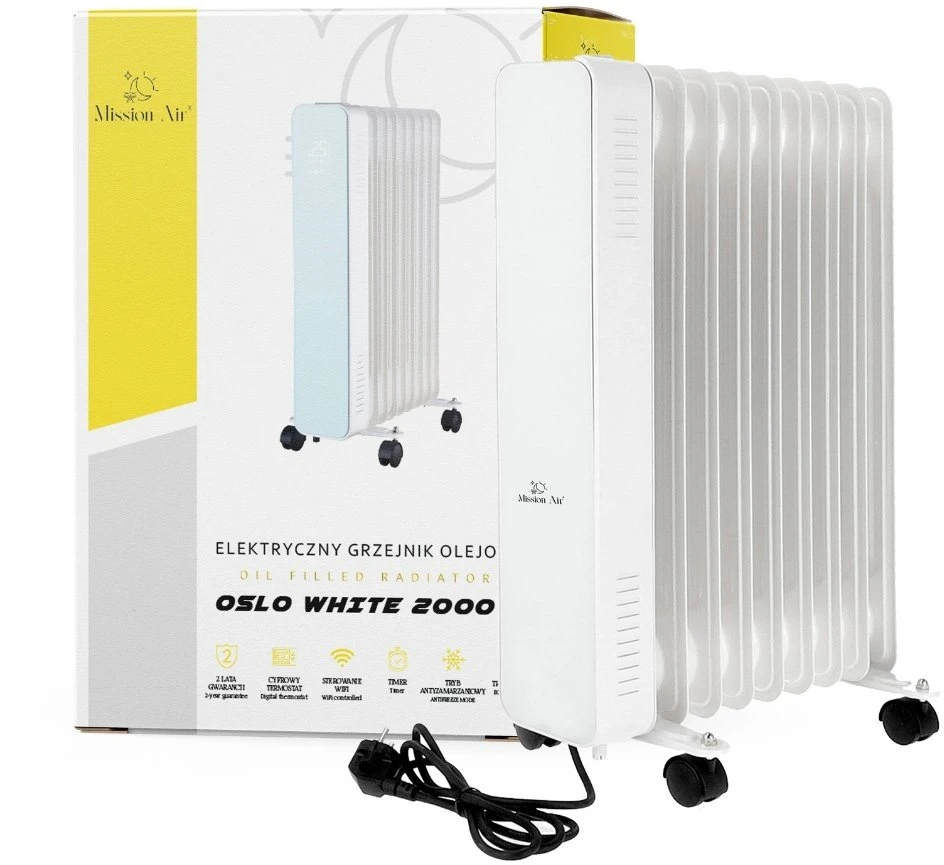 Skan Mission Air Oslo WiFi 2000W balta