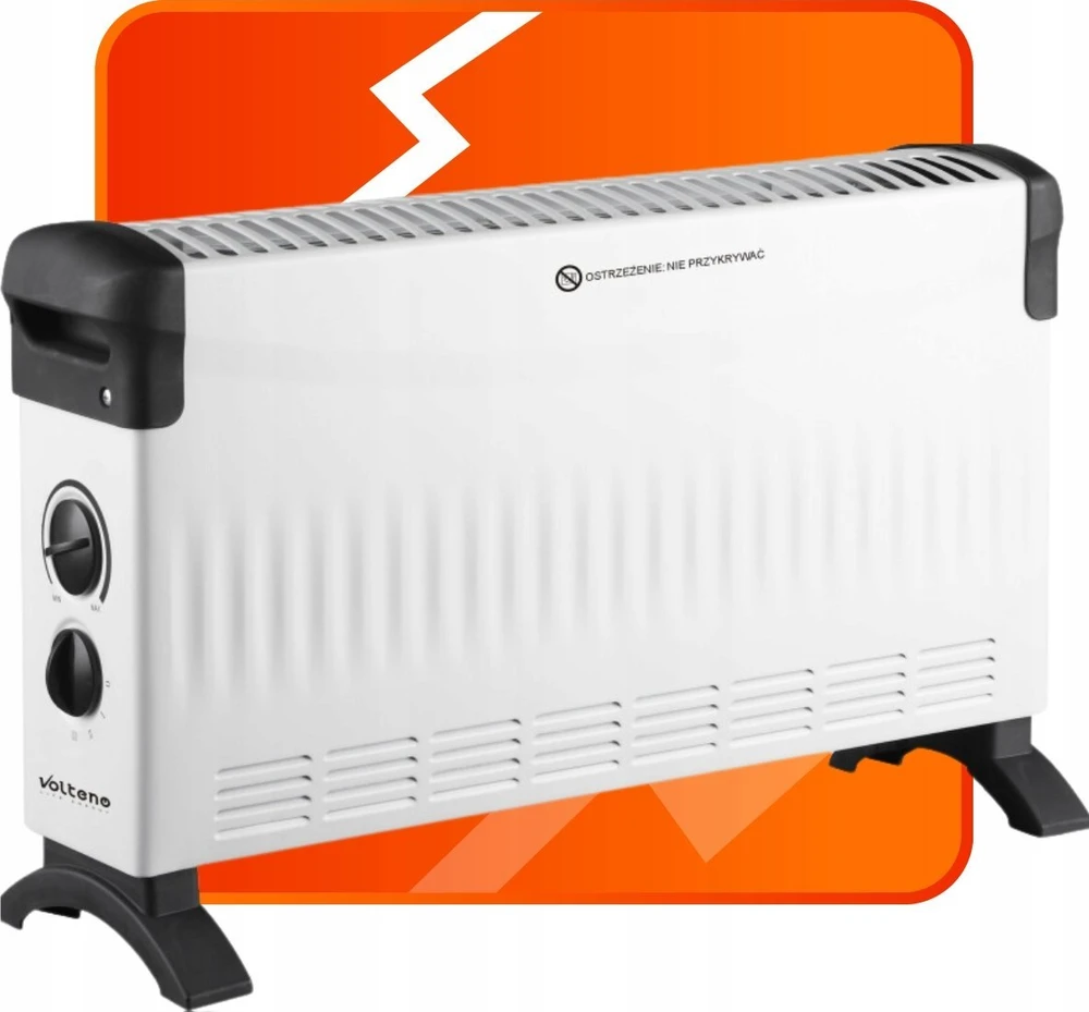 VOLTENO KONVEKTORIUS 2000W Baltas