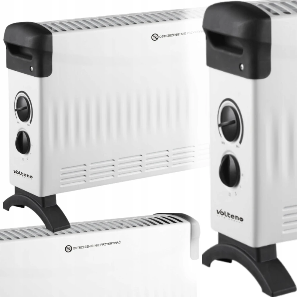 VOLTENO KONVEKTORIUS 2000W Baltas