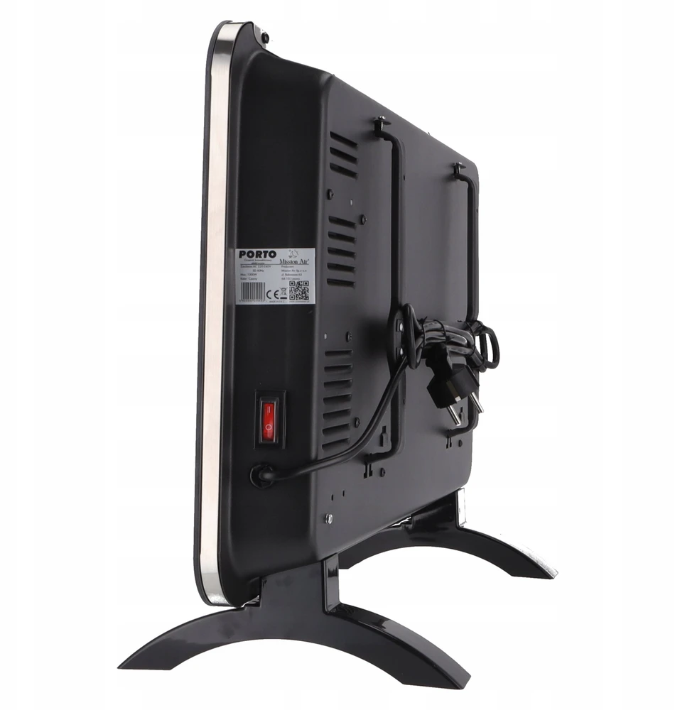 Warmtec Mission Air Porto WiFi 1000W juoda