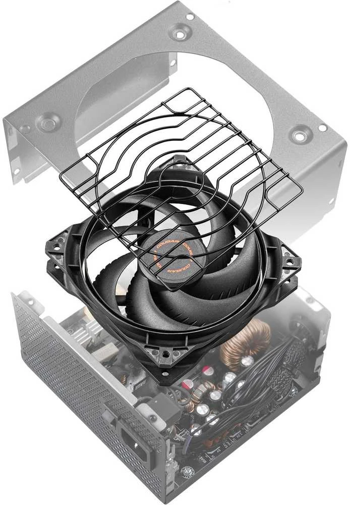 COUGAR CGRBD-550 maitinimo blokas 550 W 20+4 pin ATX Juoda