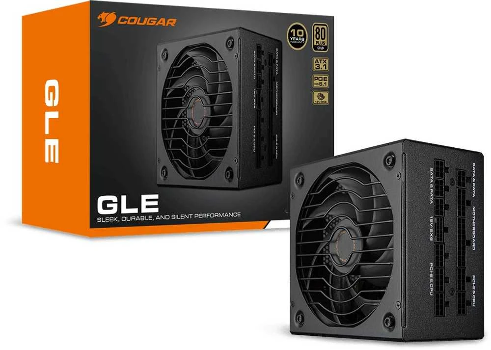 Maitinimo blokas Cougar GLE-1200, 1200W, 80 Plus Gold