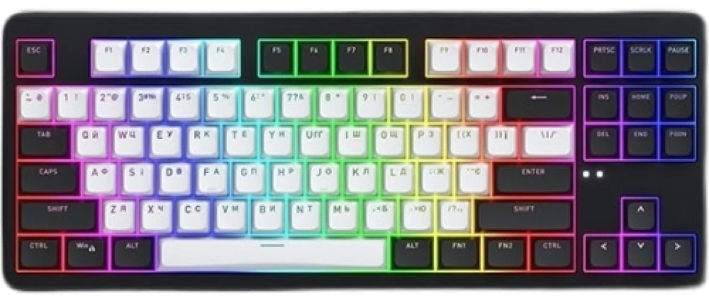 Klaviatūra Hator Hator HTK850UA Rockfall 3 TKL Belaidė Gryz klaviatūra ENG/UA/RU