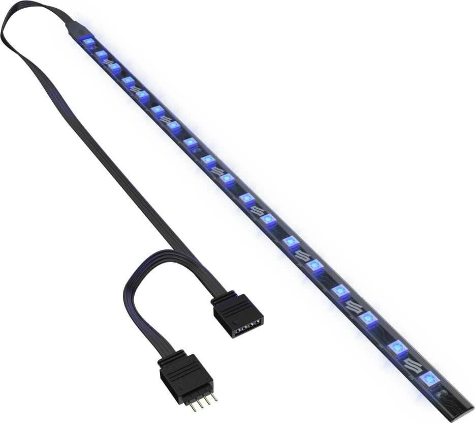 SilentiumPC Aurora LED juosta su 4-pin jungtimi