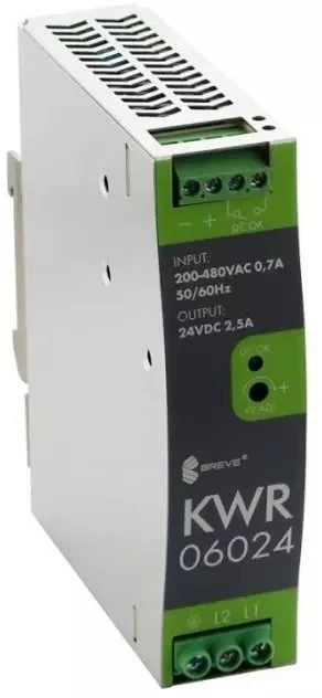 Silentiumpc Breve MAITINIMO ŠALTINIS SIŲSTUVAS IM.KWR 06024 230-400/24VDC 2.5A