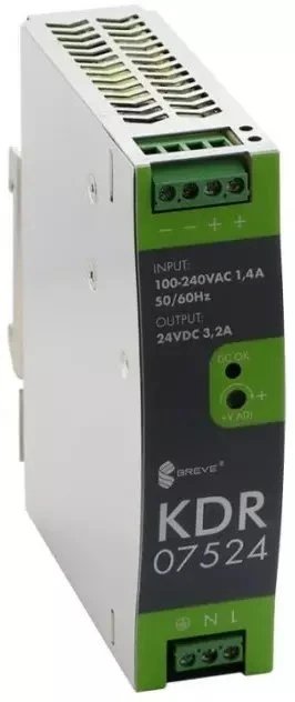 Silentiumpc Breve Impulsinio maitinimo transformatorius KDR 07524 230/24VDC 3.2A