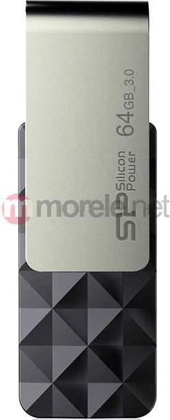 Silicon Power | Blaze B30 | 8 GB | USB A tipo | Sidabrinis