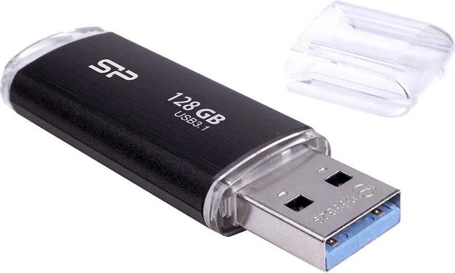 Silicon Power | USB 3.1 atmintinė | Blaze B02 | 128 GB | USB A tipo | Juodas