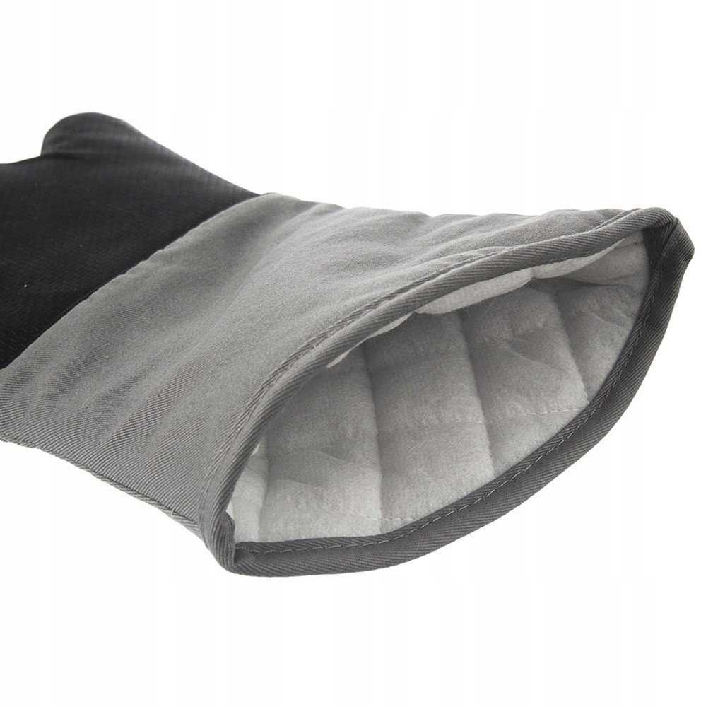 Orion Küchenhandschuh Ofenhandschuh Schutzhandschuh aus Silikon juodas 40x20 cm