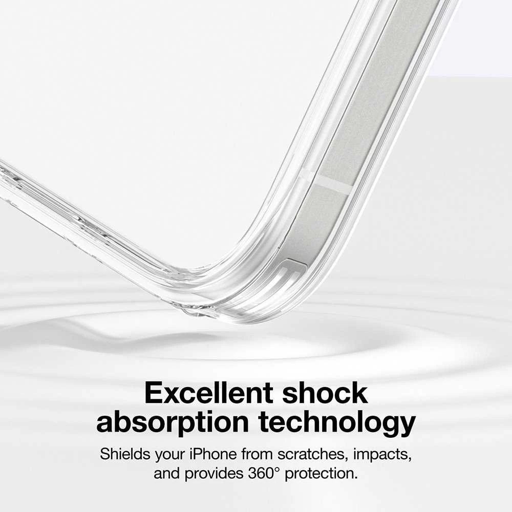 AmazingThing Minimal dėklas skirtas Apple iPhone 16 Pro Max silikoninis dėklas – skaidrus
