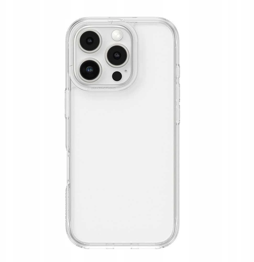 AmazingThing Minimal dėklas skirtas Apple iPhone 16 Pro Max silikoninis dėklas – skaidrus
