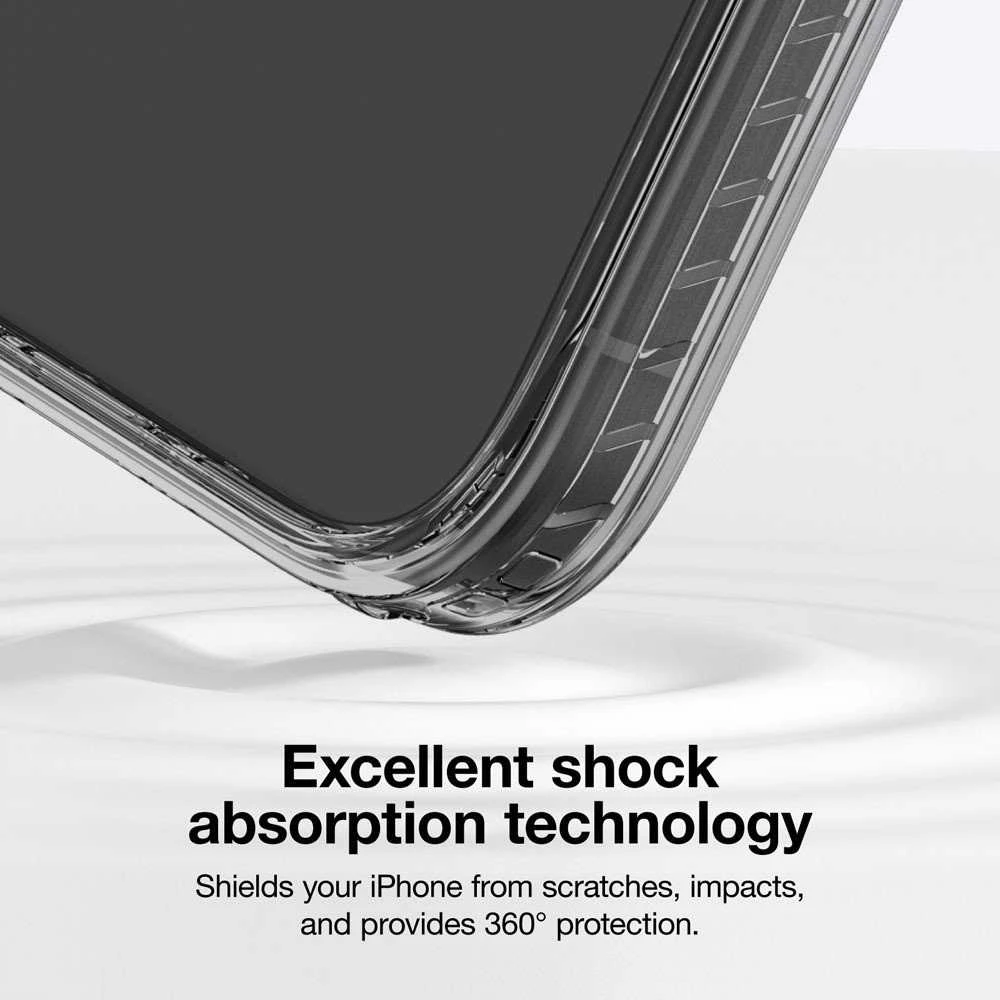 AmazingThing Titan Pro Mag dėklas su Magnetic Ring skirtas iPhone 16 Pro Max – juodos spalvos