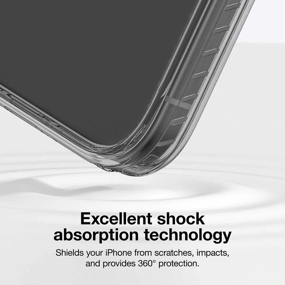 AmazingThing Titan Pro Mag dėklas su Magnetic Ring skirtas Apple iPhone 16 – juodos spalvos