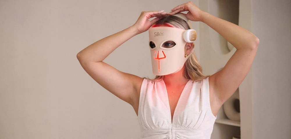 Belaidė LED veido kaukė su 7 šviesos režimais Silk'n Face Mask Pro