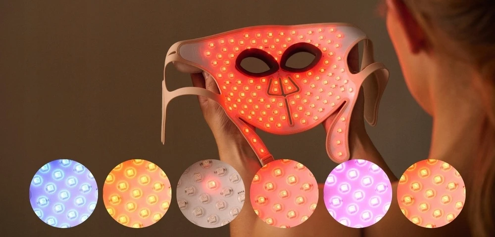 Belaidė LED veido kaukė su 7 šviesos režimais Silk'n Face Mask Pro