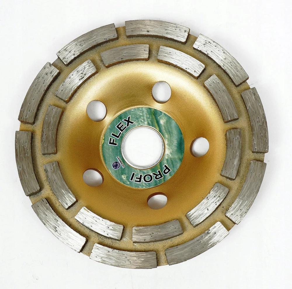 SILVER Deimantinis šlifavimo diskas 115 segmentų / sidabrinis 5 mm