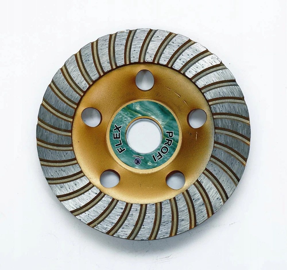 SILVER Deimantinis šlifavimo diskas 115 segmentų / sidabrinis 5 mm