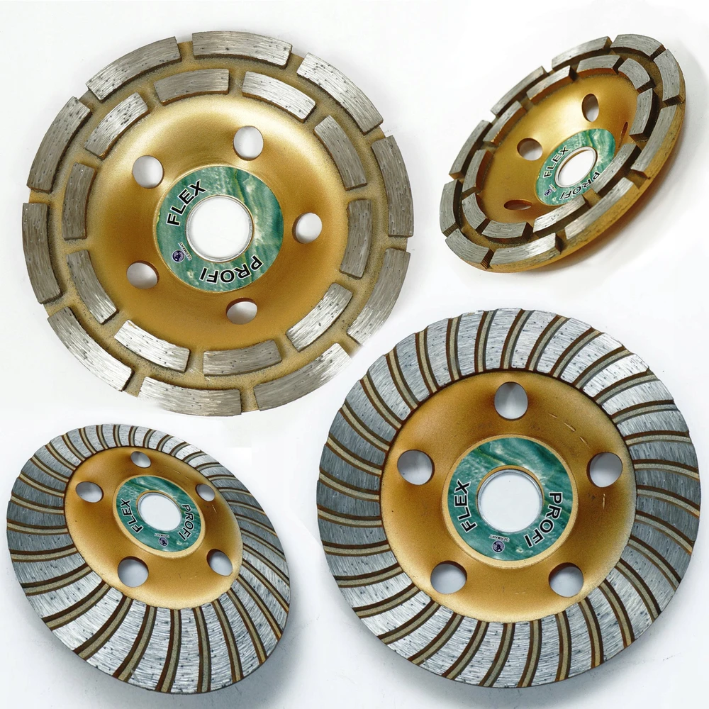 SILVER Deimantinis šlifavimo diskas 115 segmentų / sidabrinis 5 mm