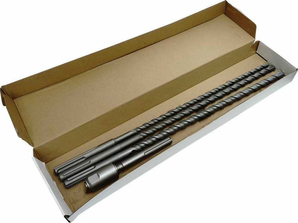 Grąžtas Silver Sidabrinis grąžtai SDS MAX KPL.4vnt.….