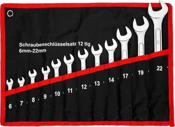SILVER Sidabrinis Sidabrinis Kombinuotų raktų rinkinys 12 vnt. 6-22mm…