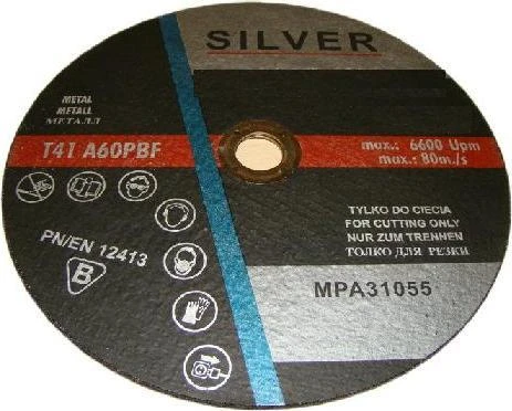 SILVER METALO PJOVIMO DISKAS 125 x 2,5 x 22,2 mm
