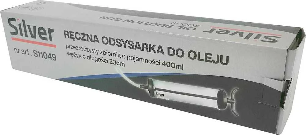 SILVER Sidabrinis Sidabrinis Alyvos siurblys 400ml