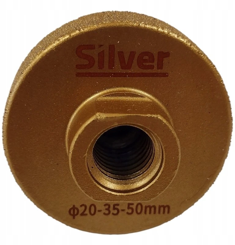 Silver Sidabrinis DEIMANTINĖ FREZA M14 20-35-50mm