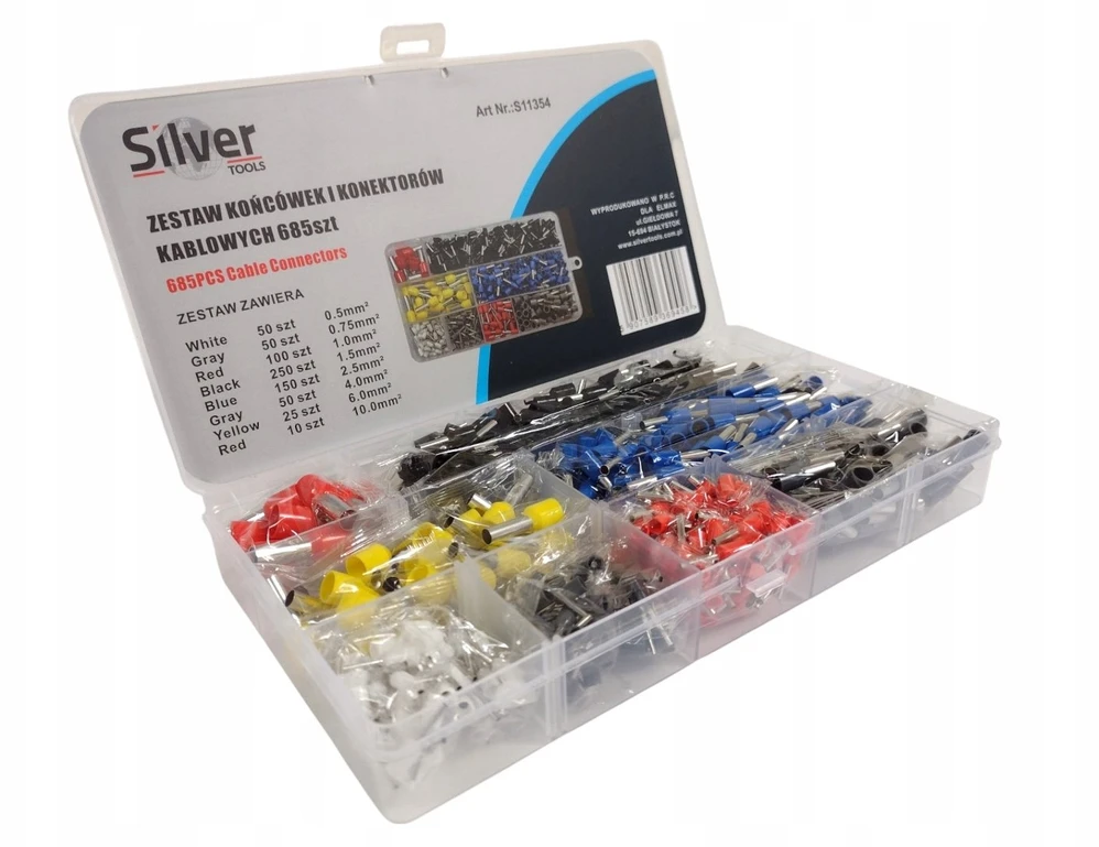 Silver Sidabrinis SIDABRINĖS JUNGTYS IR KABELIŲ ANTGALIAI 685 vnt.