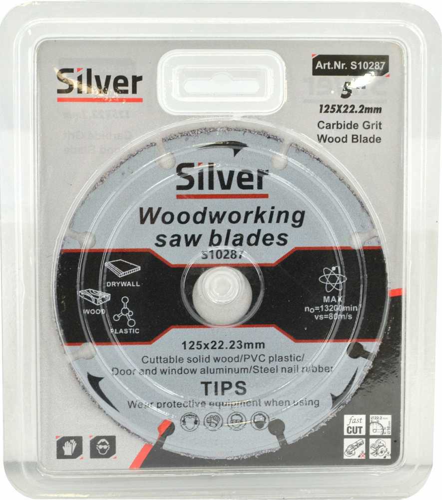 SILVER UNIVERSALUSIS DISKAS IŠ SINTERUOTO ANGLIES 115 mm