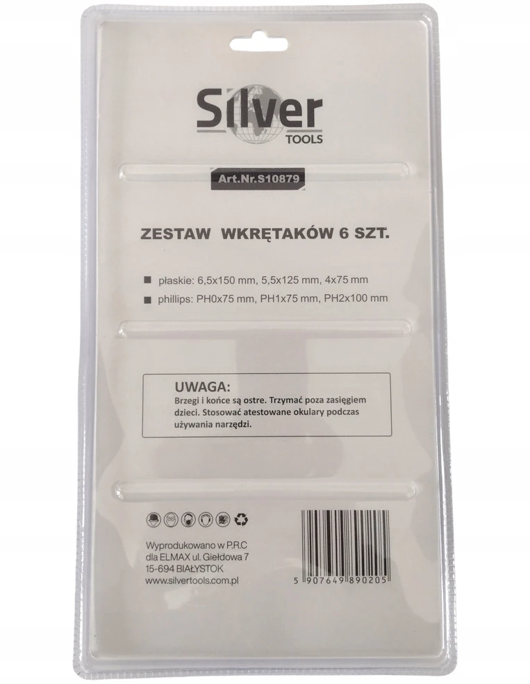 Silver Sidabrinis Sidabrinis ATSUKTUVAI 6vnt