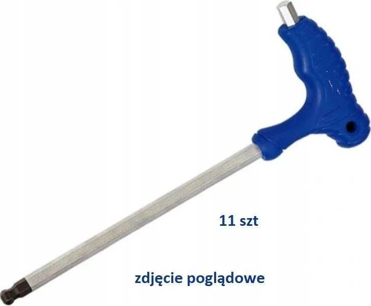 SILVER WKRĘTAKI 11szt. TYP T HEX 2-10mm/Sidabrinis