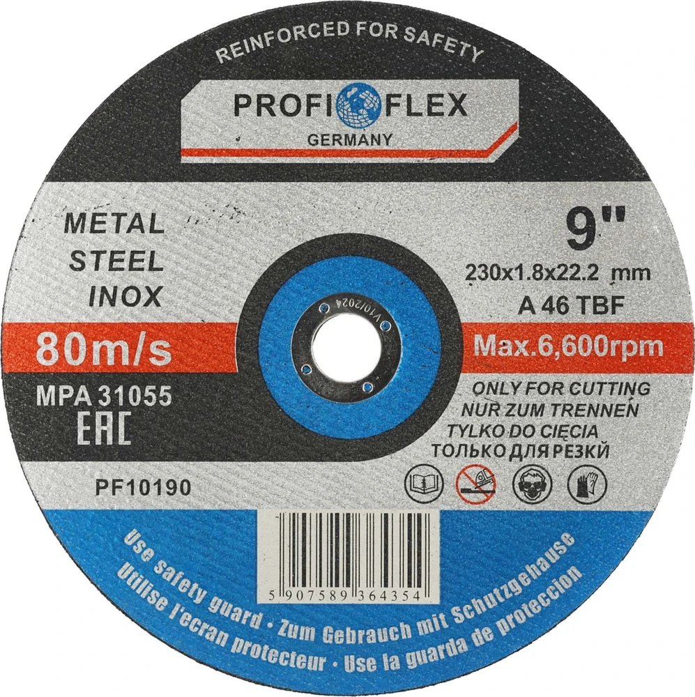 Silver Seal Whisky Sidabrinis sidabrinis metalo pjovimo diskas 230x1,8 mm PROFI