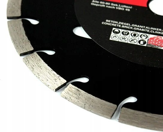 SILVER Sidabrinis SIDABRINIS DEIMANTINIS DISKAS STONER 350mm SEGMENTINIS